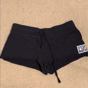 Black Victoria Secret Sleep Shorts